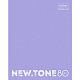 Тетрадь "Hatber Premium", 80л, А5, клетка, ламинация, на скобе, серия "NewTone Pastel - Лаванда"