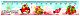 Линейка пластиковая Hatber 15х3см Angry BirdsMNp_15180