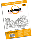 Плёнка для ламинирования "Lamirel", А4, 75мкм, 25шт в упаковке