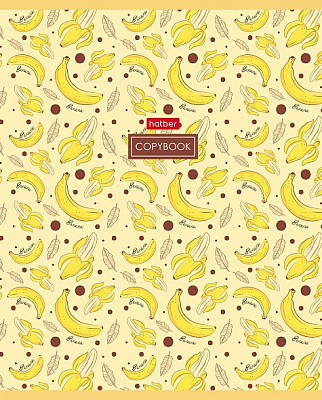 Тетрадь "Hatber", 96л, А5, клетка, на скобе, серия "Good Food"