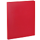 Папка пластиковая для документов "OfficeSpace", А4, 450мкм, 14мм, 100л, пружинный скоросшиватель, красная