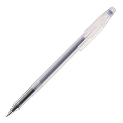 Ручка гелевая "Союз Status", 0,7мм, синяя, прозрачно-матовый корпус
