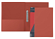Папка пластиковая "Hatber", А4, на 2-х кольцах, 700мкм, корешок 25мм, серия "Standard - Красная"