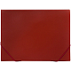 Папка пластиковая для документов "OfficeSpace", А4, 13 отделений, 500мкм, на резинке, красная