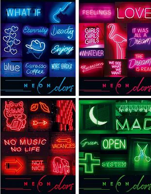 Тетрадь общая "BG" 96л А5 клетка "Neon colors" (ассорти), на гребне, лак