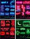 Тетрадь общая "BG" 96л А5 клетка "Neon colors" (ассорти), на гребне, лак