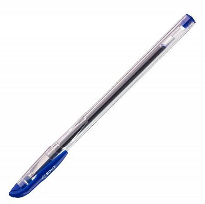 Ручка гелевая "Союз Gel Pen", 0,7мм, синяя, прозрачный корпус