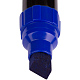 Маркер перманентный промышленный "Luxor 810", 5-14мм, скошенный наконечник, спиртовая основа, синий