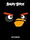 Бизнес-блокнот "Hatber", 80л, А6, клетка, твёрдый переплёт, серия "Angry Birds №3"