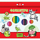 Фломастеры "Hatber VK", 18 цветов, серия "Забавные животные", в картонной упаковке