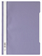 Папка-скоросшиватель пластиковая "Durable", А4, 150/180мкм, прозрачный верхний слой, фиолетовая