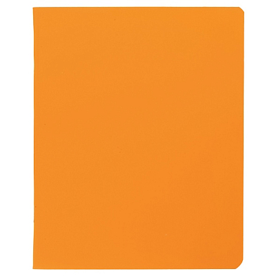 Тетрадь "Hatber", 48л, А5, клетка, ламинация "Soft-Touch", на скобе, серия "SoloMatte - Шафран"