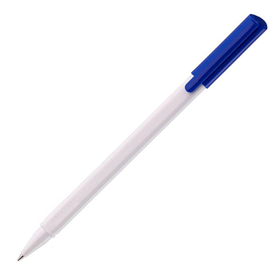Ручка шариковая "Союз Prisma", 0,7мм, синяя, белый корпус