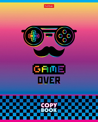 Тетрадь "Hatber", 48л, А5, клетка, на скобе, серия "CrazyColor"