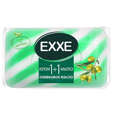 Мыло туалетное "EXXE", Оливковое масло, 80гр
