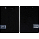Папка-планшет пластиковая для документов "Berlingo Steel&Style" А4, 100л, 2500мкм, металлический зажим, чёрная