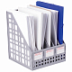 Лоток пластиковый вертикальный для документов А4 "Brauberg Maxi Plus", 295x240x250мм, 6 отделений, сетчатый, сборный, серый