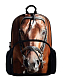 Рюкзак "Hatber HD", 43,5x30x11см, флис, 2 отделения, 2 кармана, серия "Trend Line - Horse"