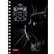 Записная книжка "Hatber", 80л, А6, клетка, на гребне, серия "Royal Cats"