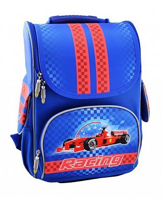 Рюкзак "BG", 34x25x17см, полиэстер, 1 отделение, 3 кармана, серия "Compact - Racing"