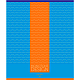 Тетрадь общая "BG", 48л, А5, клетка, на скобе, серия "Gradient"