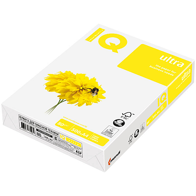 Бумага для печати "IQ Ultra" А4, 80гр/м2, 500л, класс A+