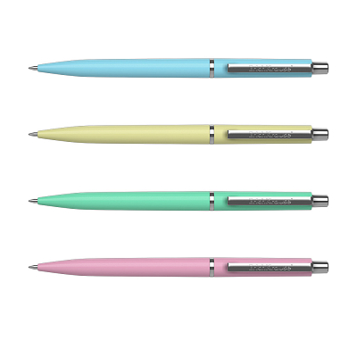 Ручка шариковая автоматическая "Erich Krause Smart Pastel", 0,7мм, синяя, цветной корпус