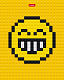 Тетрадь "Hatber", 48л, А5, клетка, на скобе, серия "Lego - Smile"