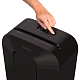 Уничтожитель документов "Fellowes Powershred LX50", DIN P-4, 4х37мм, 9 листов, 17 литров, чёрный