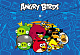 Папка-конверт пластиковая "Hatber", А4, 180мкм, на кнопке, серия "Angry Birds №2"