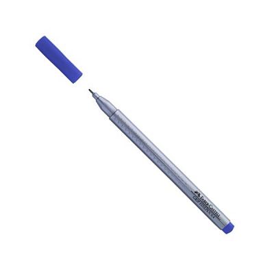 Ручка капиллярная Faber Castell, 0,4мм, синяя
