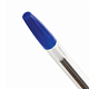 Ручка шариковая "Brauberg Ultra", 1мм, синяя, прозрачный корпус