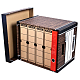 Короб архивный картонный "Fellowes Bankers Box Woodgrain", 340x295x405мм, тёмно-коричневый