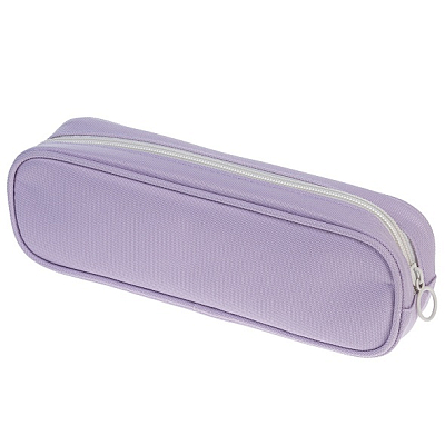 Пенал "Hatber", 230х70х50мм, мягкий, на молнии, серия "Style Day - Lavanda"